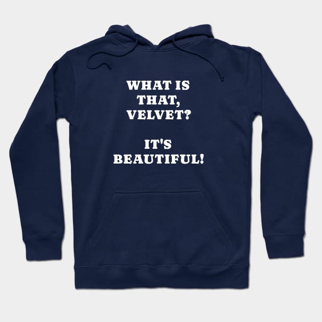 What is that velvet? It's beautiful Hoodie by BodinStreet